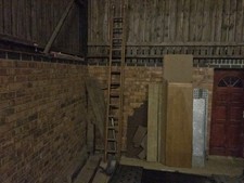 Wooden sliding ladder 26 - 3.5m,