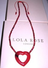 LOLA ROSE **RARE** RED QUARTZ