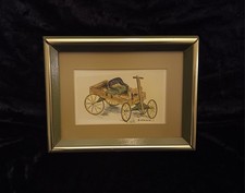 Vtg Print of a Drawing of