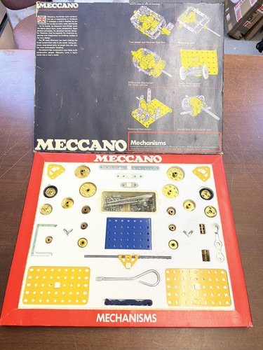 Vintage meccano mechanisms set - mechanisms,