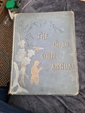 Vintage Book - The Girls Own Annual October 1882 To September 1883