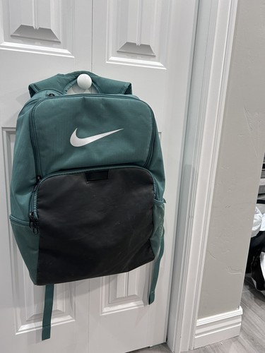 Nike backpack green zipper - nike,