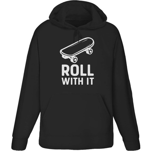 Roll with skateboard - 'roll, skateboard'
