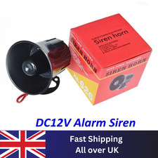 Wired loud alarm horn 110db - loud,