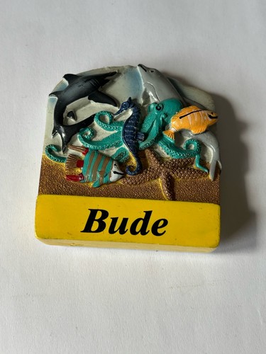 Bude fridge magnet - bude,