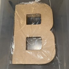 “B” LARGE PAPIER MACHE
