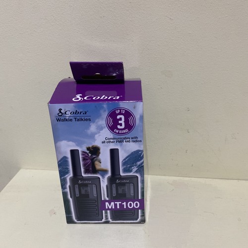 Cobra mt100 way twin radio - cobra, 2-way