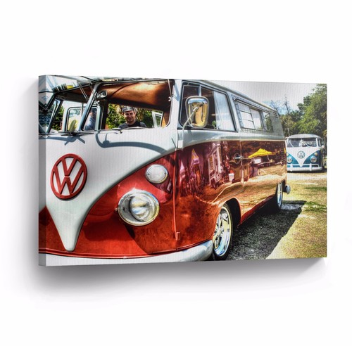 Canvas wall art - photo, vw