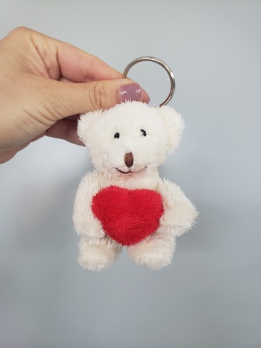 Sainsburys heart bear keyring
