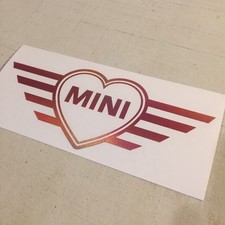 Heart Mini Cooper Pink Oil