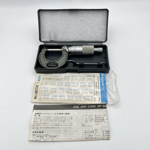 Mitutoyo outside micrometer - mitutoyo,