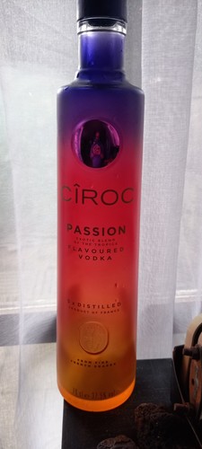 Ciroc passion vodka empty