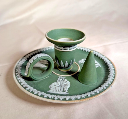 Antique 19th sage green - antique,