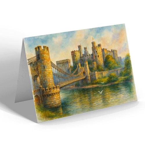Notelet conway castle - notelet,