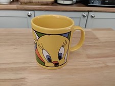 Tweety Pie Mug 1997 Warner Bros Staffordshire Tableware England Looney 