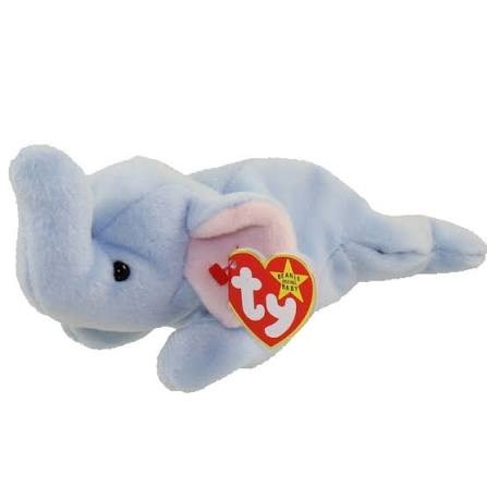 Peanut the elephant ty - peanut,