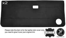BLACK STITCH 2X FRONT DOOR