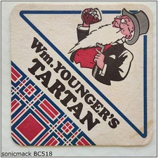 Wm Younger's Tartan Coaster