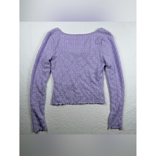 Elodie lilac textured square - textured,