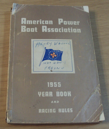 Vtg 1955 apba year - apba,
