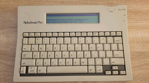 Alphasmart pro portable word - pro,