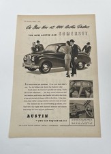 Original Austin A40 Somerset Advert from 1952 - Vintage Ad Advertisement