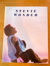 Stevie Wonder Programme 1984 With Ticket Glued Inside