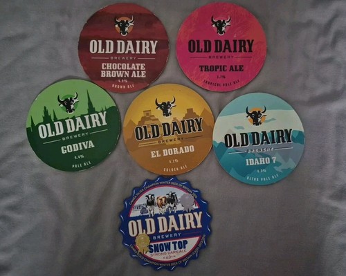 Old dairy pump - old, badges