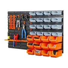 44pc Wall Mounted Storage Bin