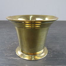 Antique Brass Mortar Bowl