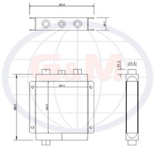 Oil Cooler for MCCONNEL OLAER