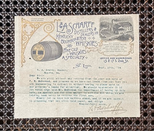 1894 a scharff whiskey - 1894,