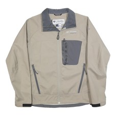 COLUMBIA Mens Beige & Grey