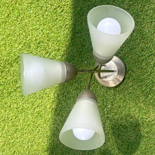 Chrome light ceiling - 3-light,