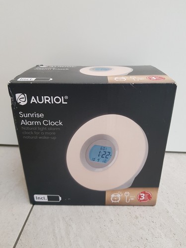 Auriol sunrise alarm clock - sunrise,