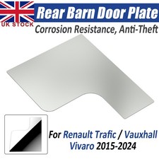 Rear Barn Door Plate Anti-Theft For Renault Trafic / Vauxhall Vivaro 2015-2024