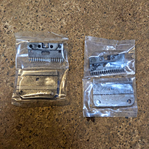 Lister horse clipper blades - 2x,