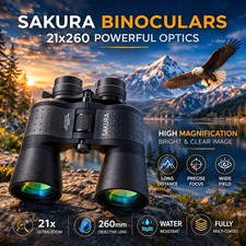 12x260 SAKURA LARGE BINOCULARS