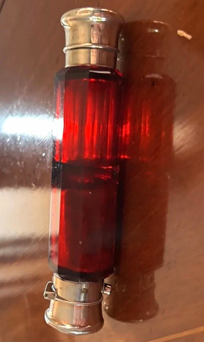 Antique victorian ruby - victorian, red
