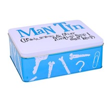 Storage Tin Rectangle Novelty