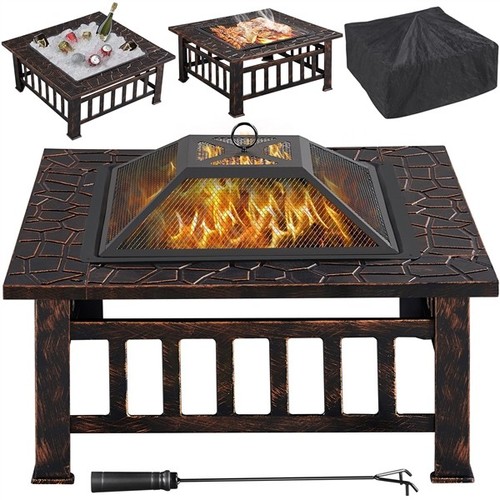 Outdoor square fire - fire, pit