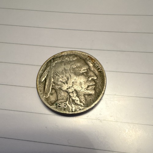 1916 buffalo nickel - 1916, us