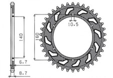 REAR SPROCKET 502 48 FOR