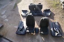 MERCEDES C CLASS AMG LINE C205 COMPLETE INTERIOR SEATS HALF LEATHER SET  2018