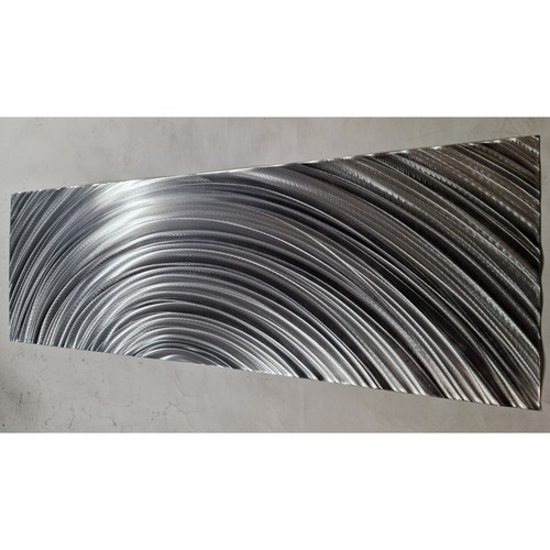 Modern abstract metal wall