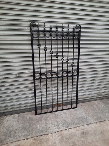 Bespoke wrought iron gate - gate, tall