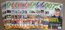 27 ACTION PACKED 007 SPY FILES MAGAZINES  ** FREE UK POST ** PAPERBACK