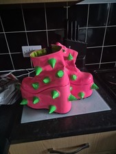 Pink and Green Neon Demonia