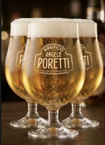 New poretti pint glasses - 2x,