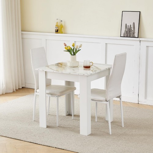 Square dining table set - dining,